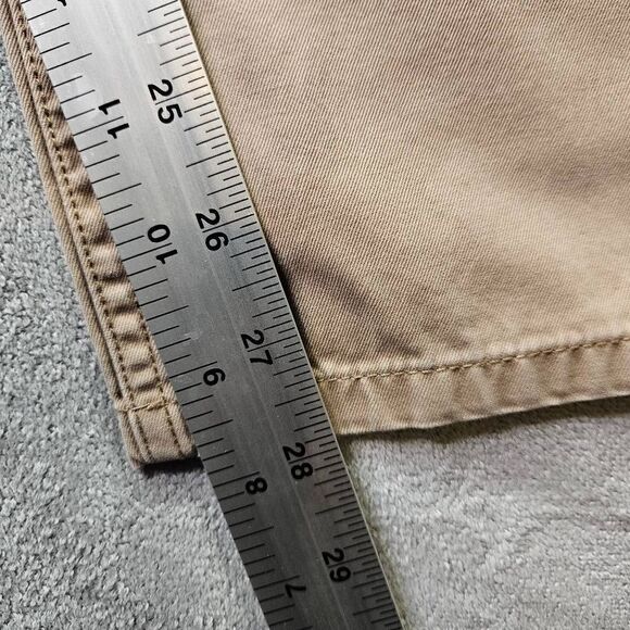 Bonobos Chino Pants Mens Size 38x30 Tan Straight Fit Flat Front Washed - Picture 3 of 3